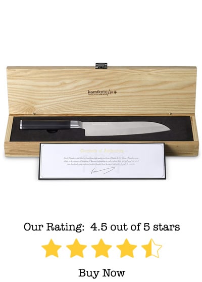 kamikoto 7-inch santoku chefs knife review