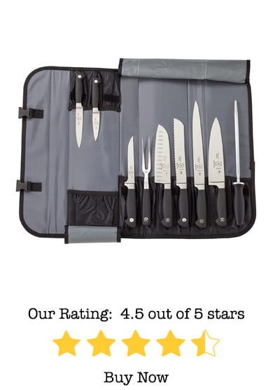 mercer culinary genesis 10 piece forged knife set review