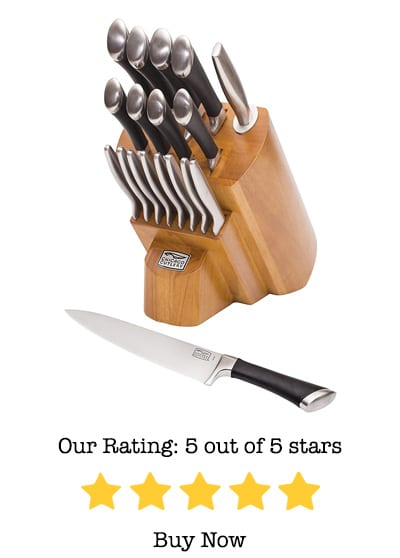 chicago cutlery fusion 18-piece block set review