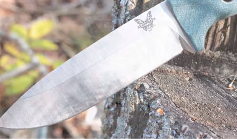 benchmade bushcraft knife blade