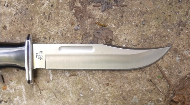 buck hunting knife blade