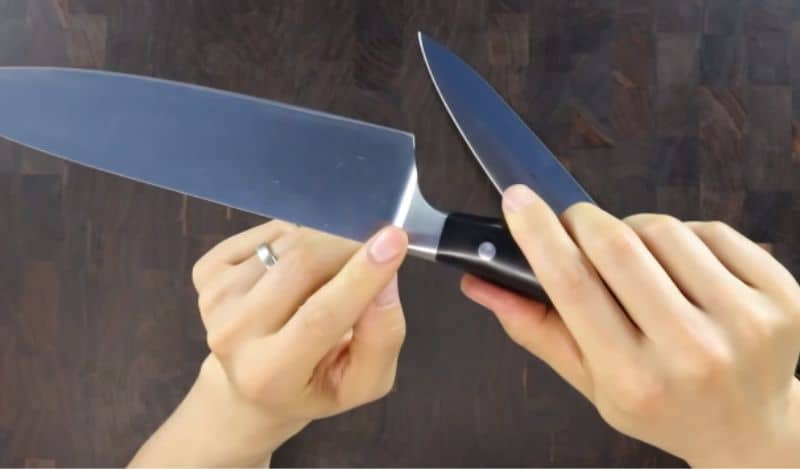wusthof knife sharp edge