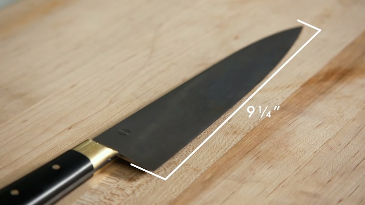 chefs knife blade